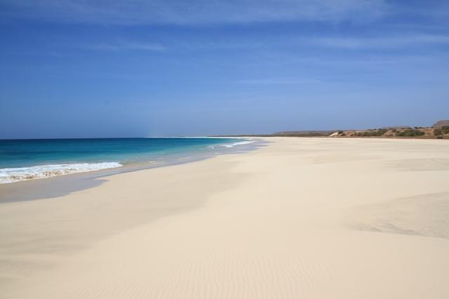 beach of Boa Vista, Cape Verde