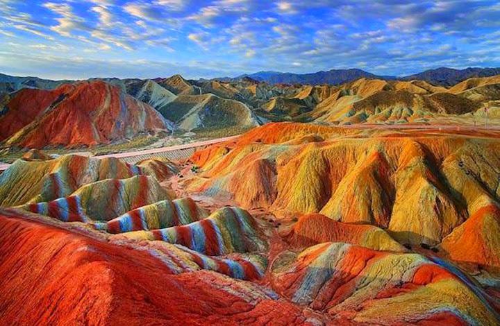 Danxia Landform in Zhangye