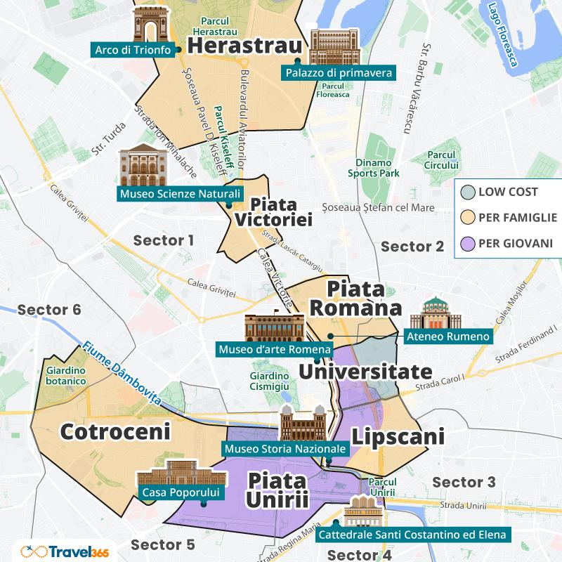 where to stay in Bucharest useful information recommended areas tips