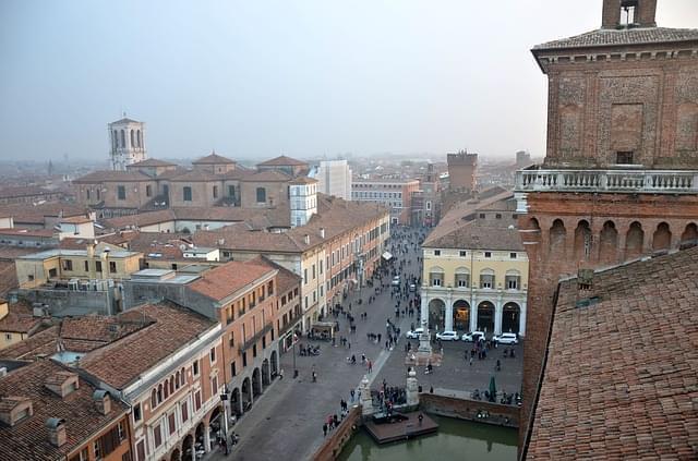 Ferrara city history Italy