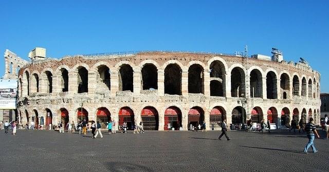 view of the Arena in Verona