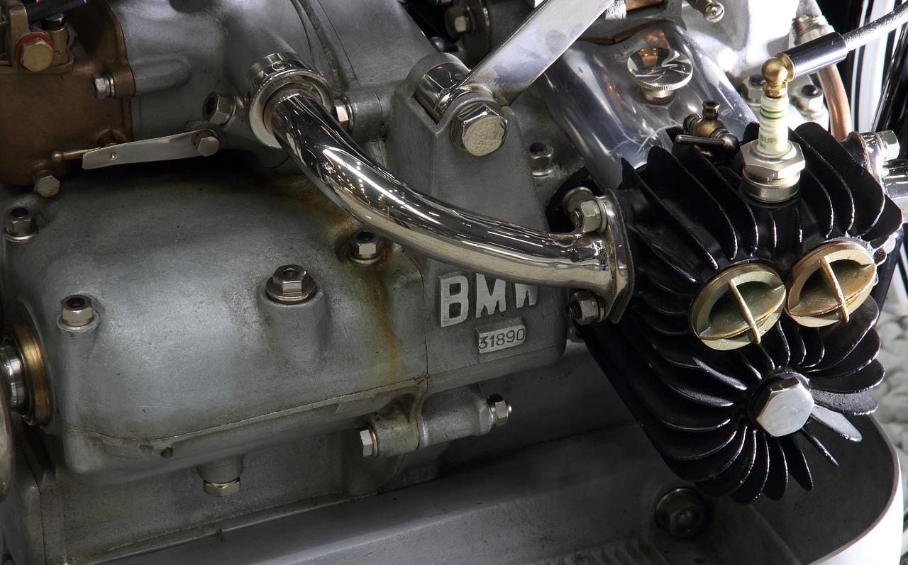bmw engine at munich museum