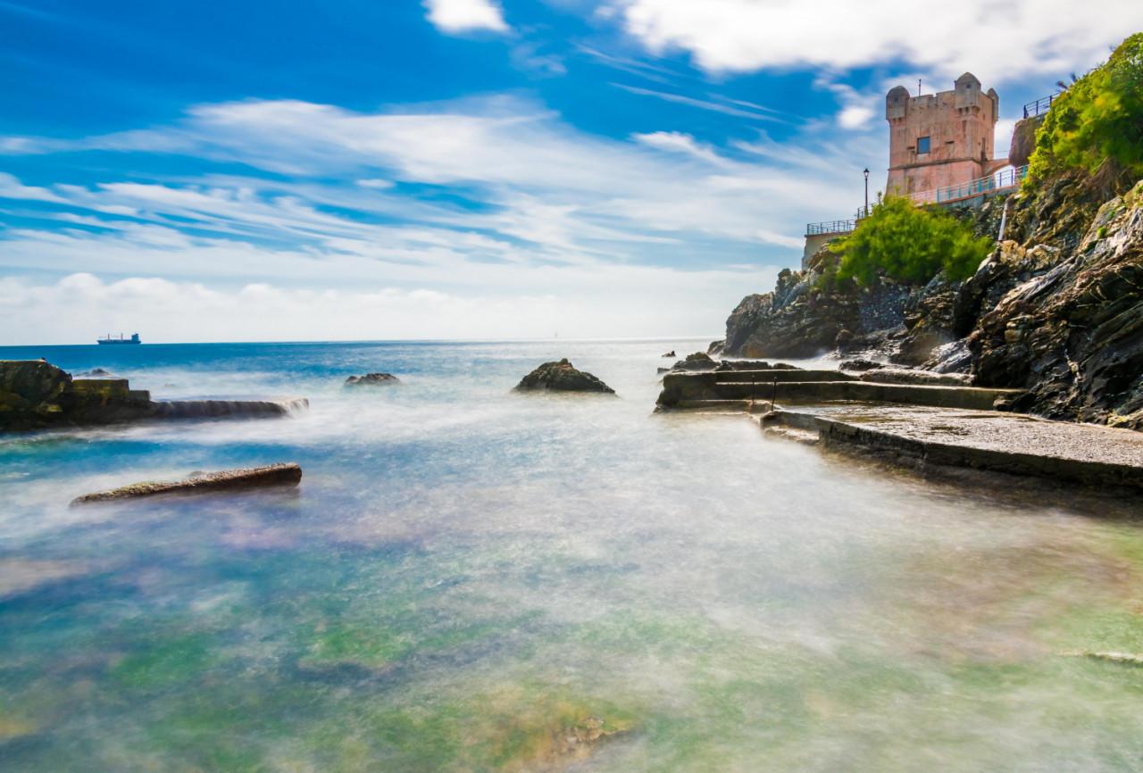 Coastline of Nervi