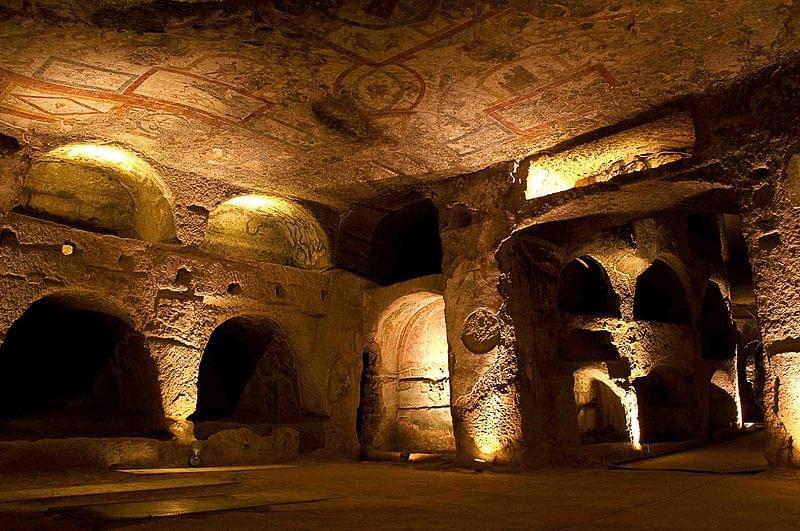catacombs of san gennaro upper vestibule 1