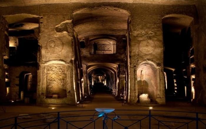 catacombs of san gennaro lower vestibule