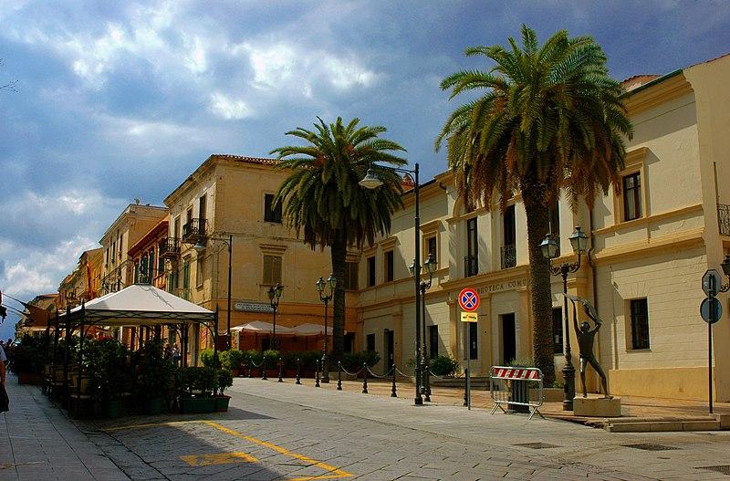Olbia historic center
