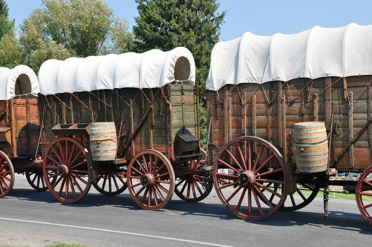 pioneer wagons cowboy wheel