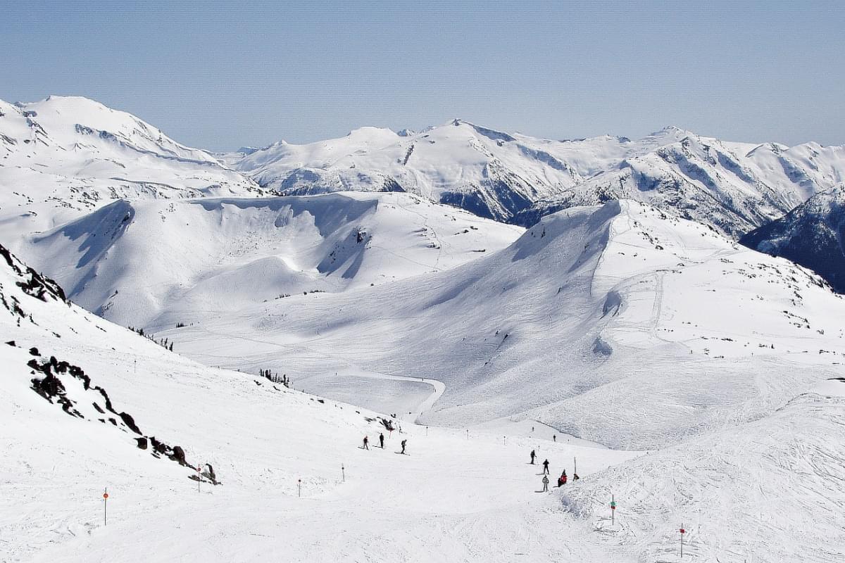 blackcomb whistler mountain snow