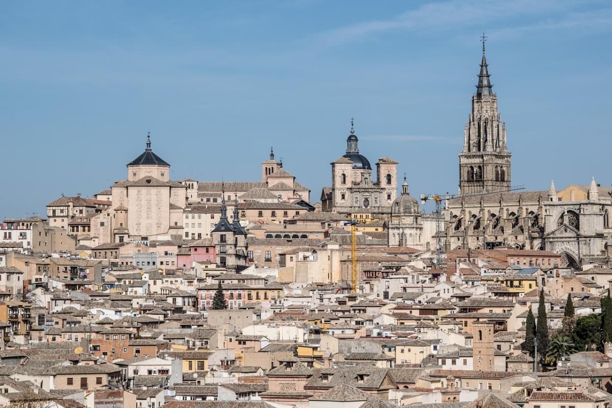 toledo cathedral panorama spain 1
